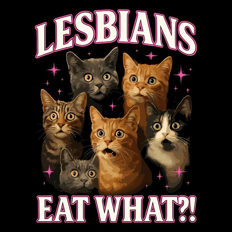 Lesbian Cat Humor - Surprise