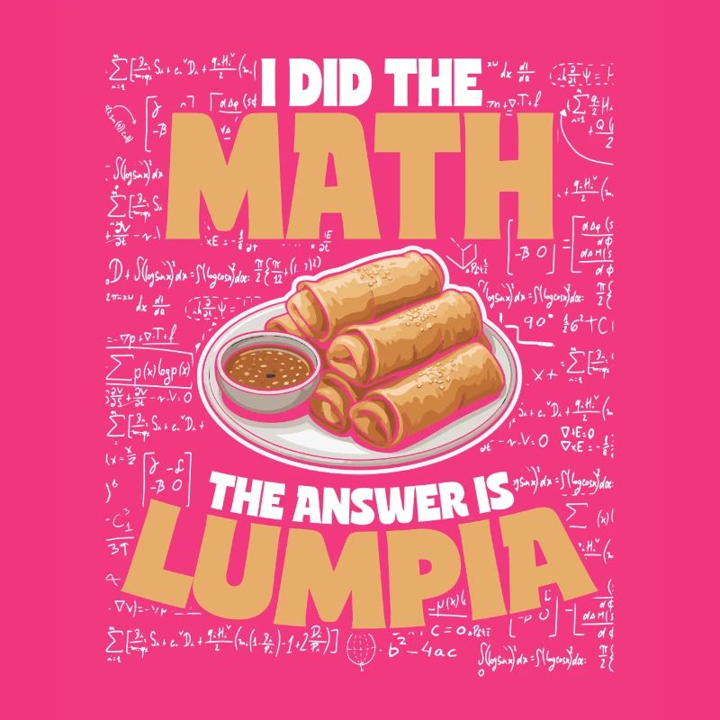 Spring Rolls Lumpian Students Math