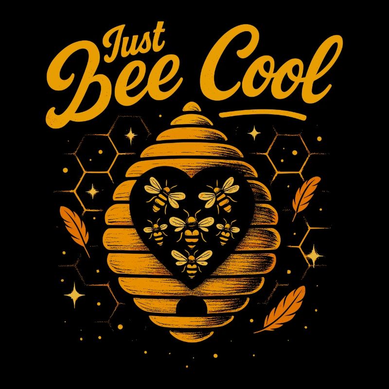 Just Bee Cool - Beehive Heart