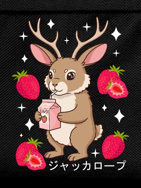 Jackalope Erdbeer Milchshake