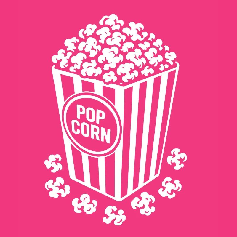 Frisches Popcorn - knusprig, lecker - Geschenk