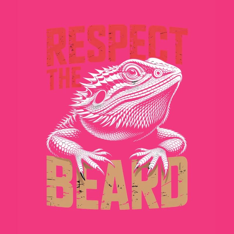 Respect the Beard! Bartagame Reptil Terraristik