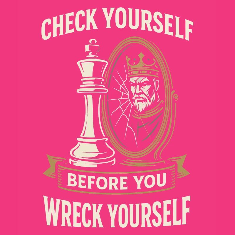 chess player board check yourself,