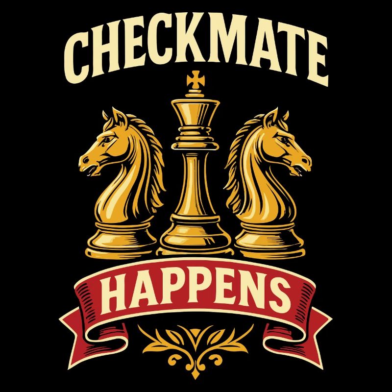Checkmate Happens Chess Player Board Game Funny