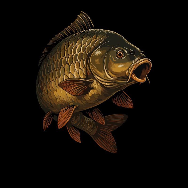 Carp Motif – Big Carp for Anglers