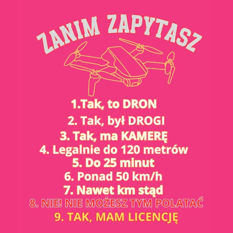 Dla pytających, zasady , Dron pilot