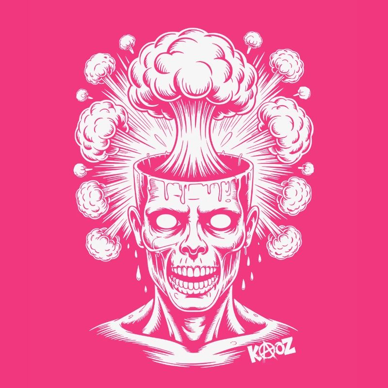 Creative explosion and comic illustration