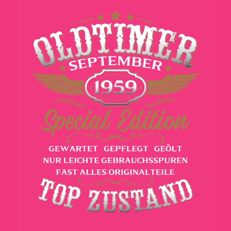 66. Geburtstag Geschenk Oldtimer September 1959