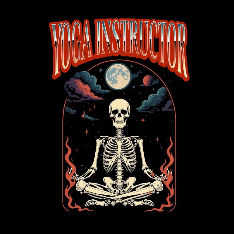 Yogalehrer Halloween Tarot