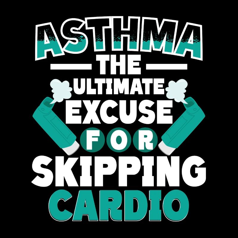 Asthma Asthmatiker Skipping Cardio
