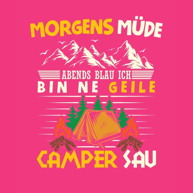 Camper Camping Caravan Saying