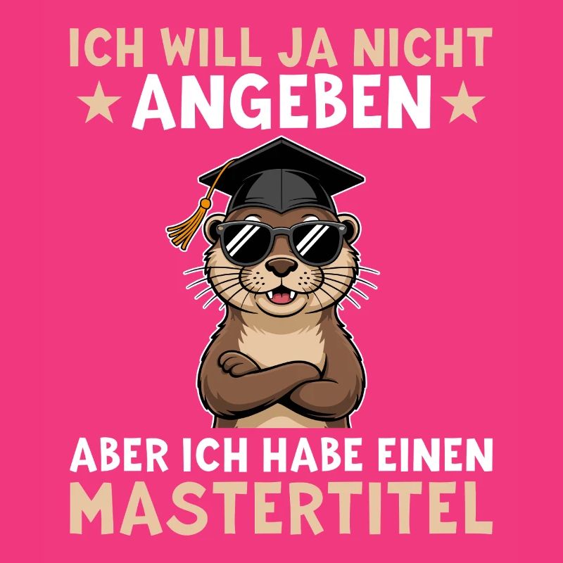 Master's Degree - Otter with Master's Degree