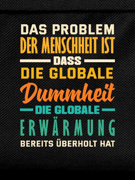 Global stupidity beats warming
