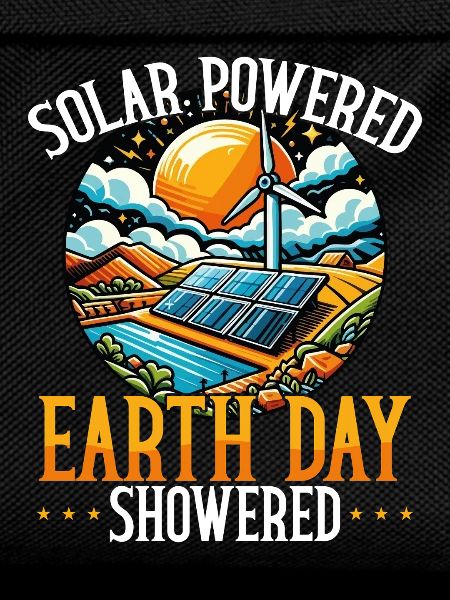 Solar Powered Earth Day Showered