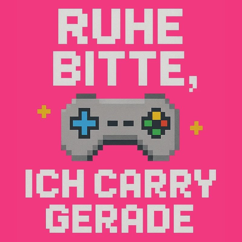 Ruhe Bitte Pixel Controller Grafik
