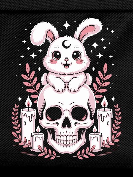 Kawaii Pastel Goth Bunny