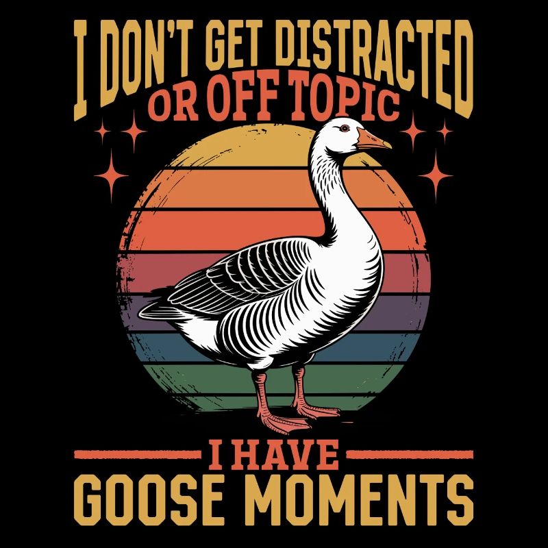 Funny Bird Goose