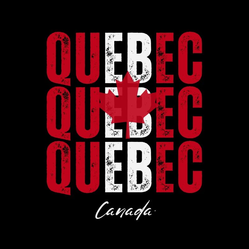 Quebec, Kanada, ich liebe Quebec