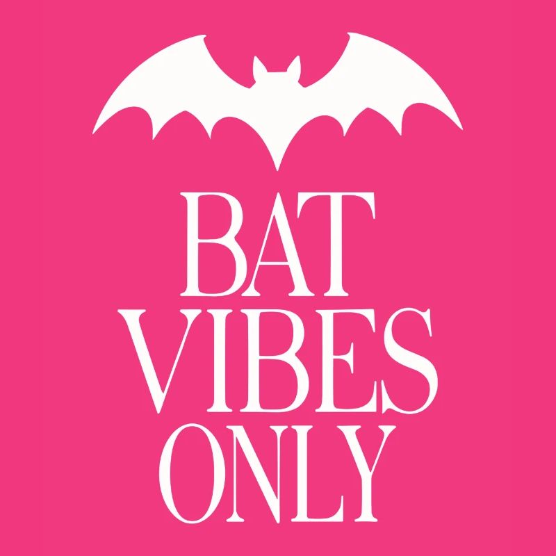 Bat Vibes Only – Déclaration gothique