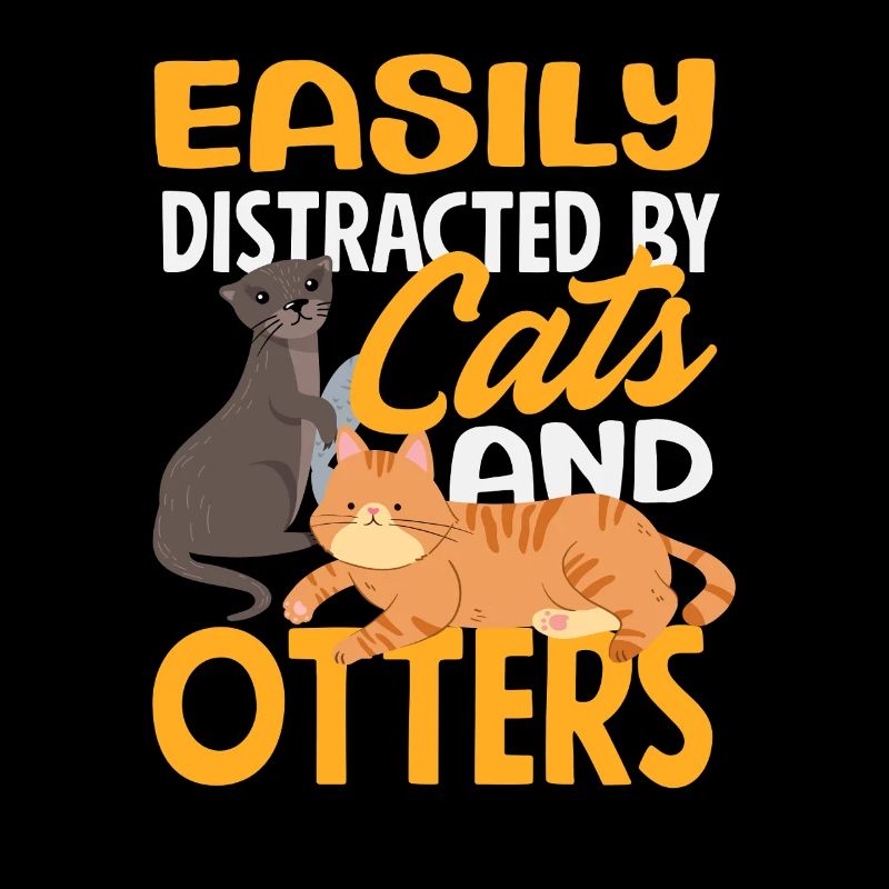 Chats Loutre de mer Dessin animé