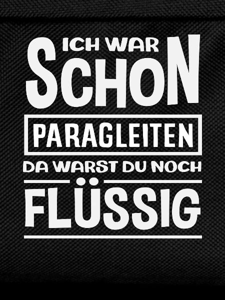 Paragliding Adventure Liquid Saying