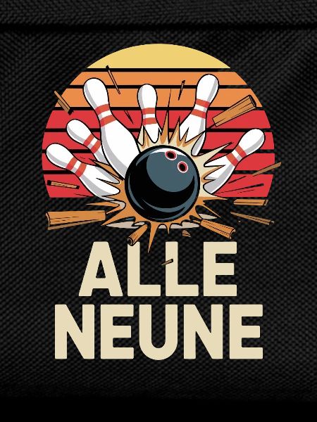 All Nine Bowling Strikes Design