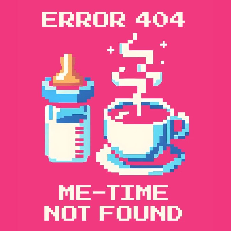 Error 404: Me-Time fehlt | Mama, Kaffee, Alltag