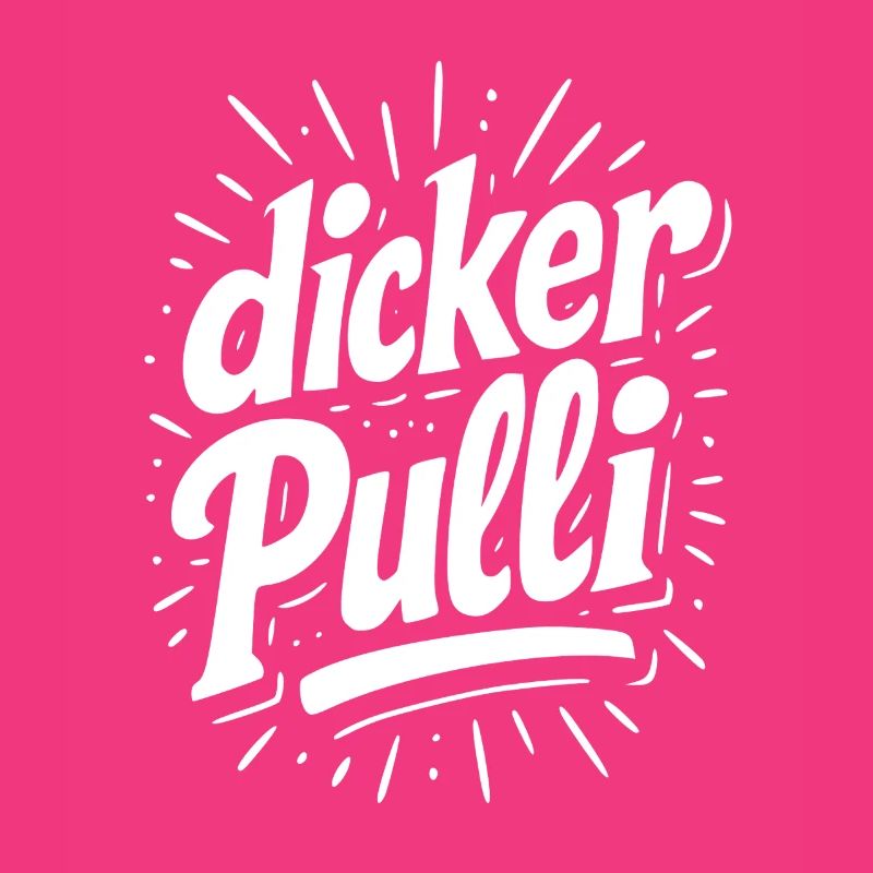 Dicker Pulli Neon Typo