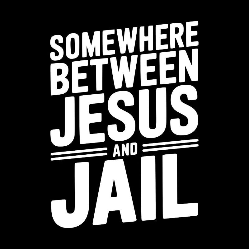 Quelque part entre Jésus et la prison