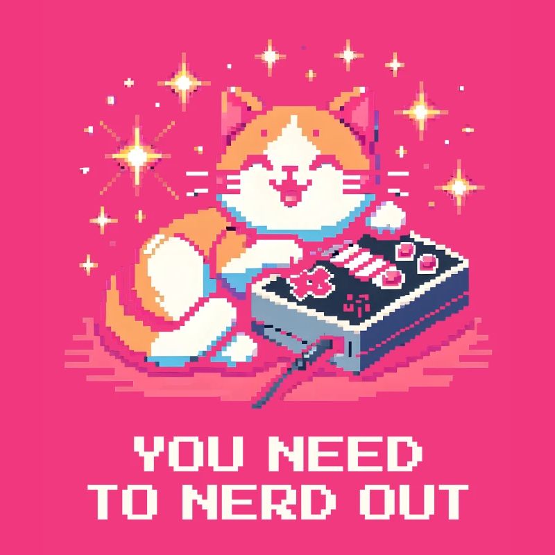 You Need to Freak Out Nerdy | Nerd, Cat, Arcade
