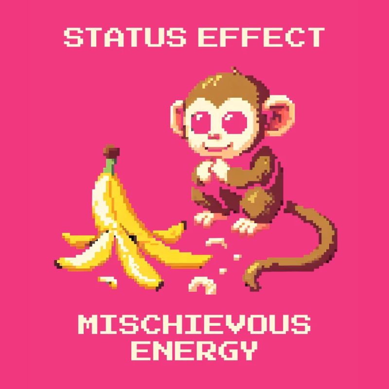 Status Effect: Mischievous Energy | Monkey joke