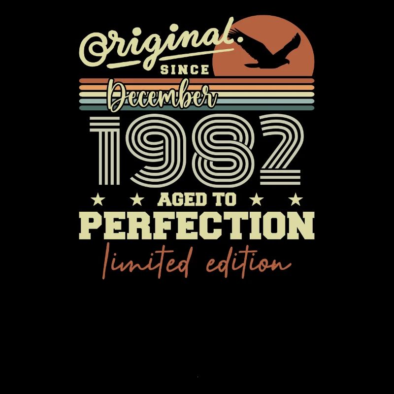 Anniversaire 43 ans | Originale Décembre 1982