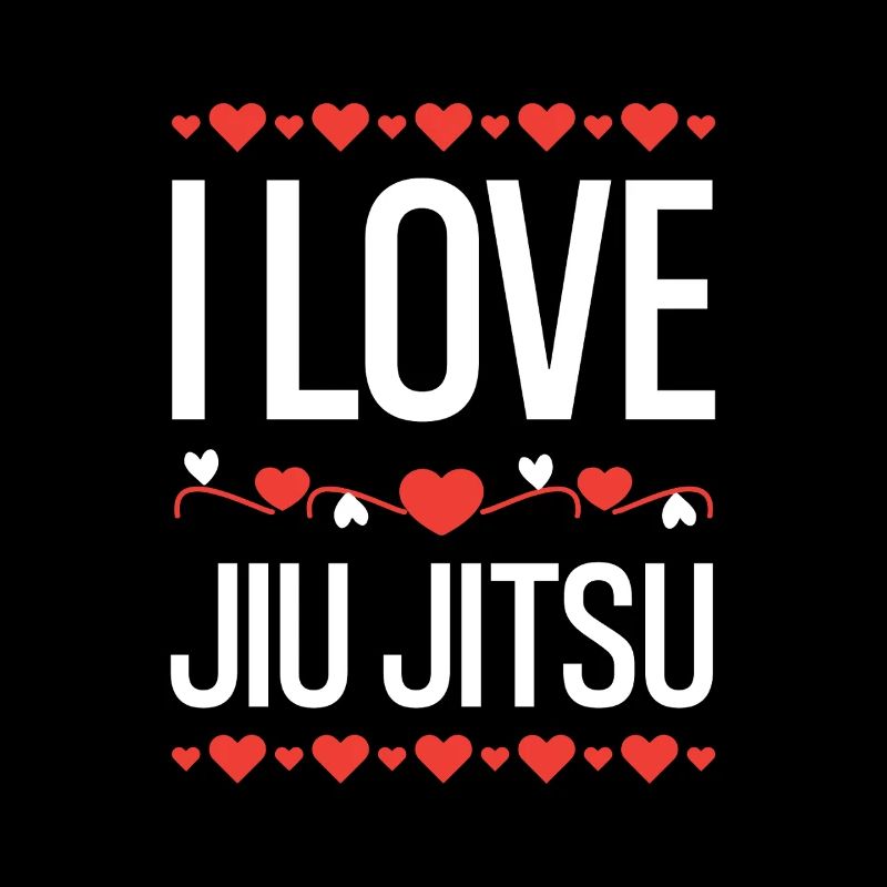 J’aime les cœurs de Jiu Jitsu