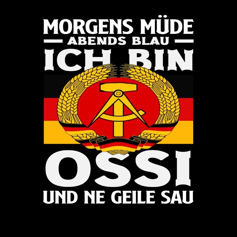 Matin fatigué Ossi Dire RDA Pride Allemagne de l’Est