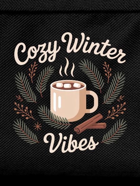 Warm winter motif