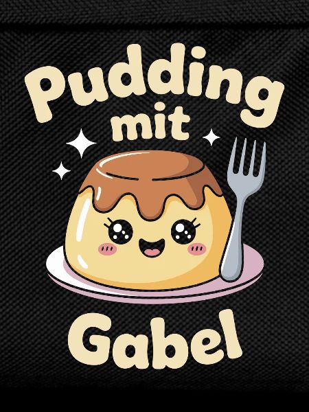 Pudding Mit Gabel