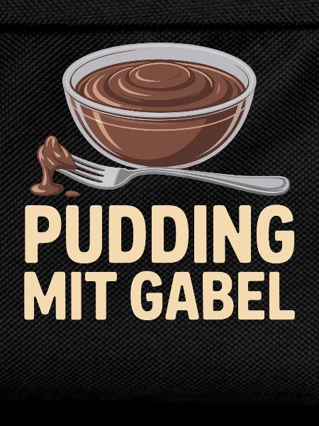 Pudding Mit Gabel