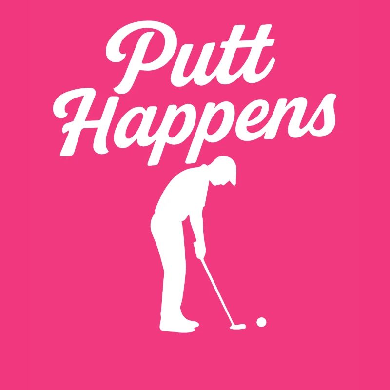 Lustiger Golf-Putt passiert Golfer-Humor