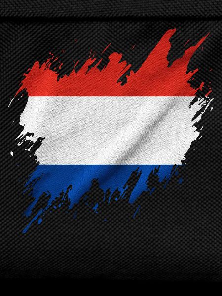 Holland flag, torn style