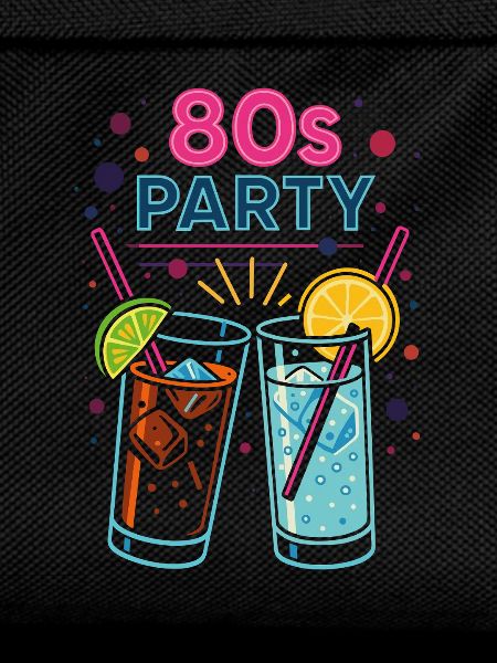 80s Party Neon Drinks