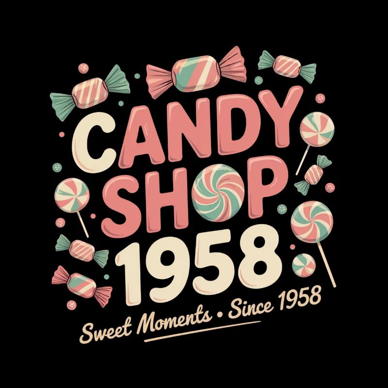 Vintage Süßwaren Werbung