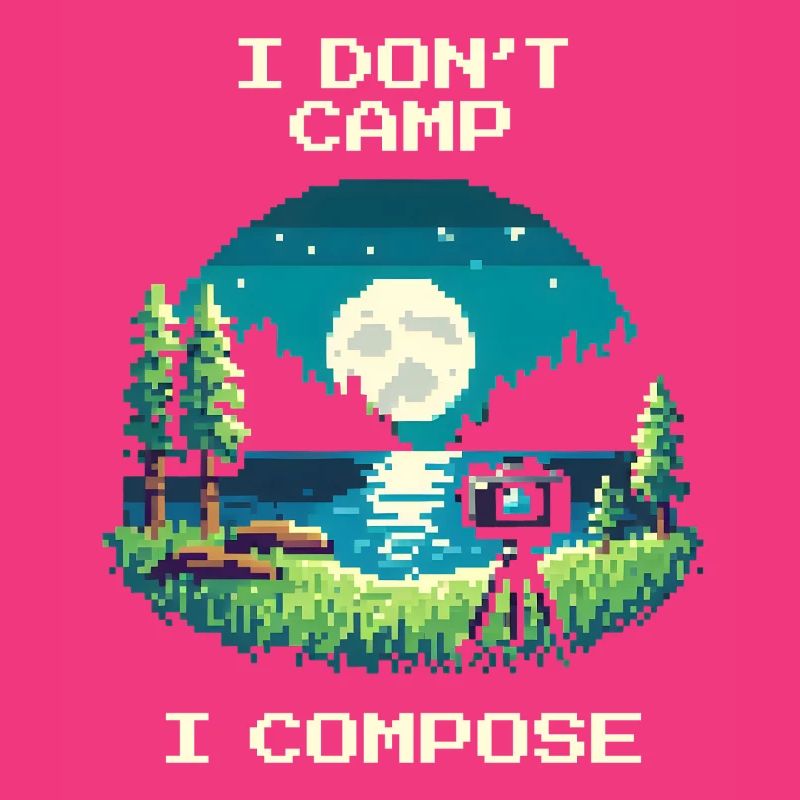 Je ne campe pas, je compose | Composition