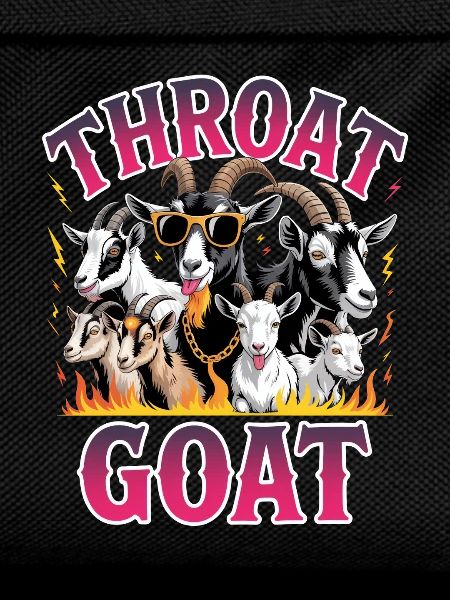 Throat Goat Meme Y2K Bootleg