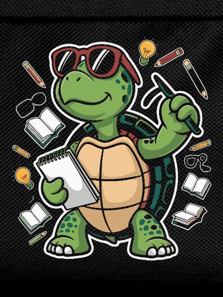 Learning turtle with pen