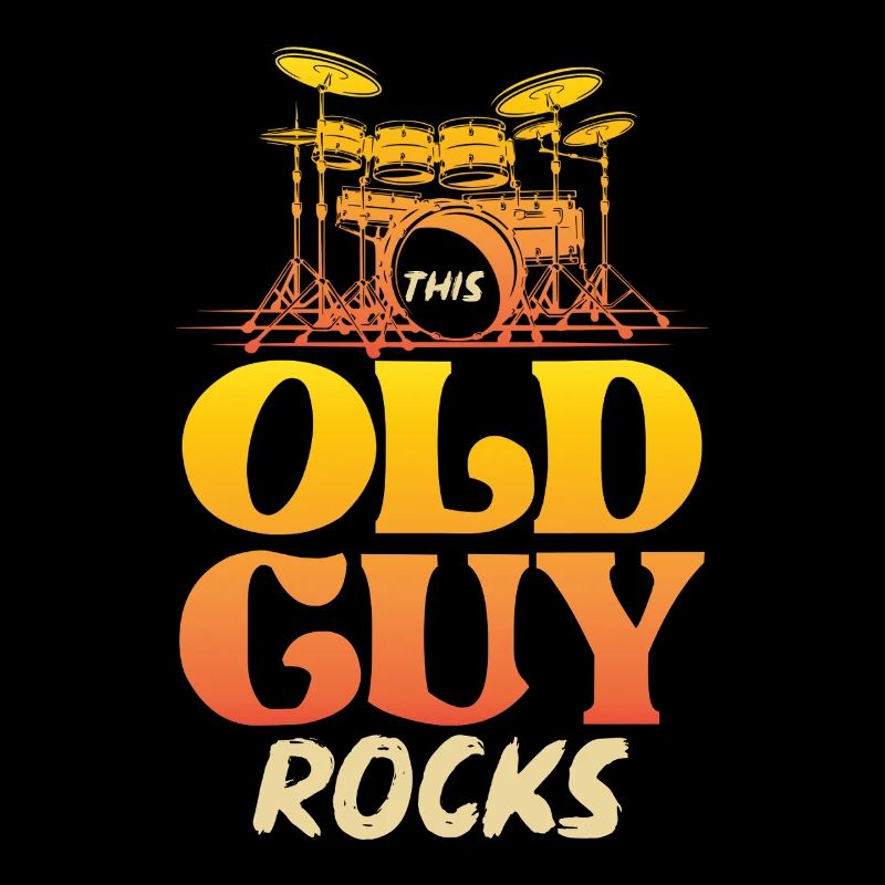 Old Man Rocks Drums