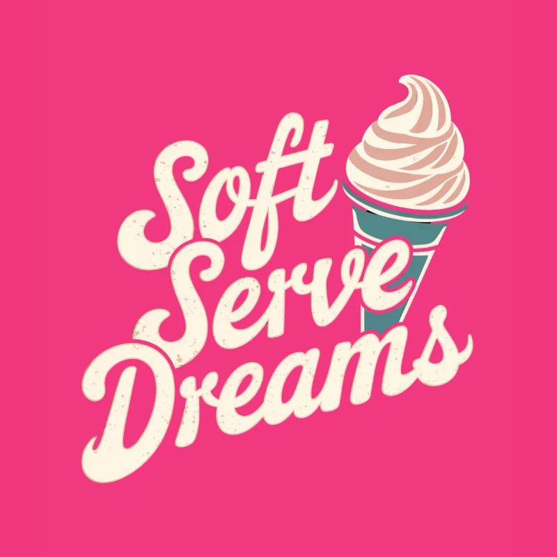 Soft Serve Dreams – Retro Eiscreme