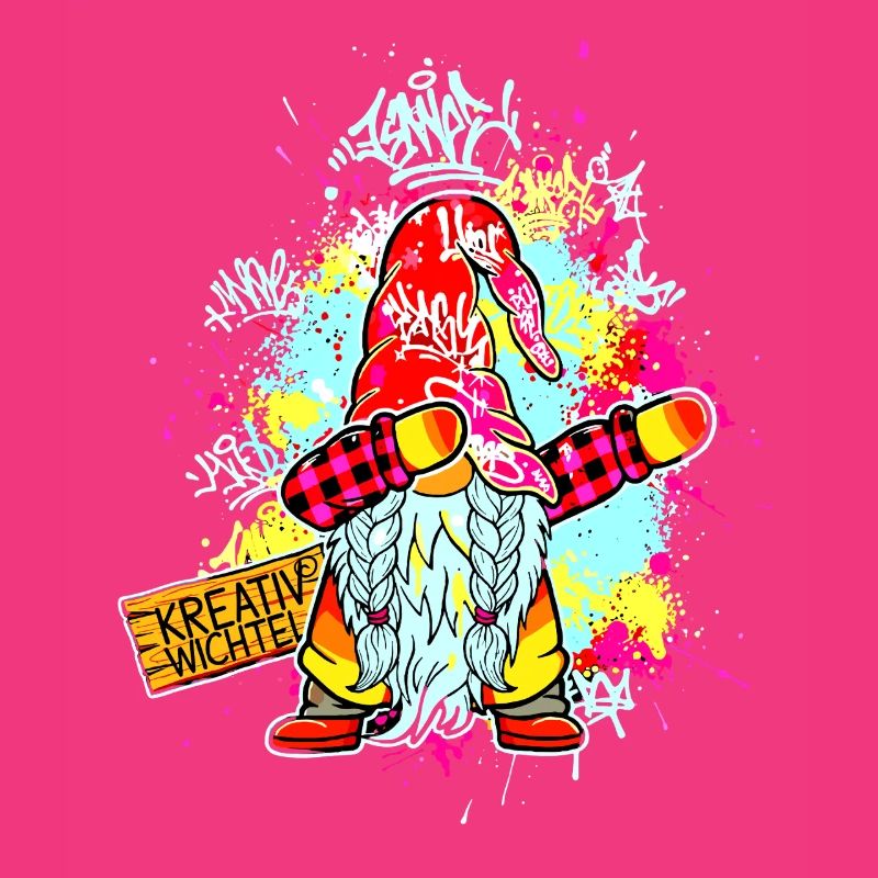 GNOME CRÉATIF Dab Graffiti Artiste XMas