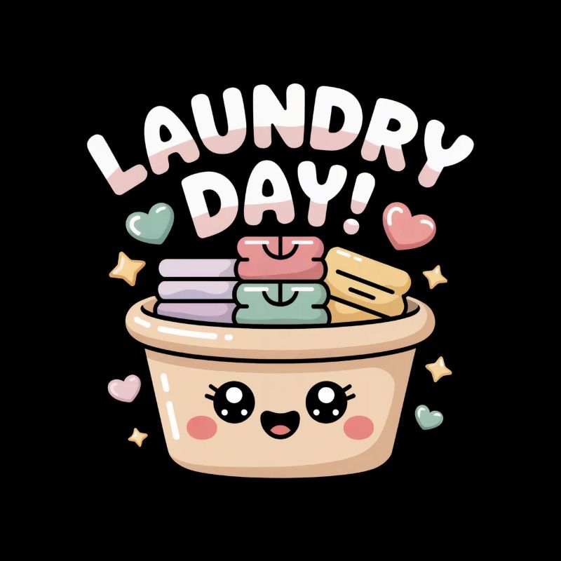 Ménage Kawaii - Panier à linge