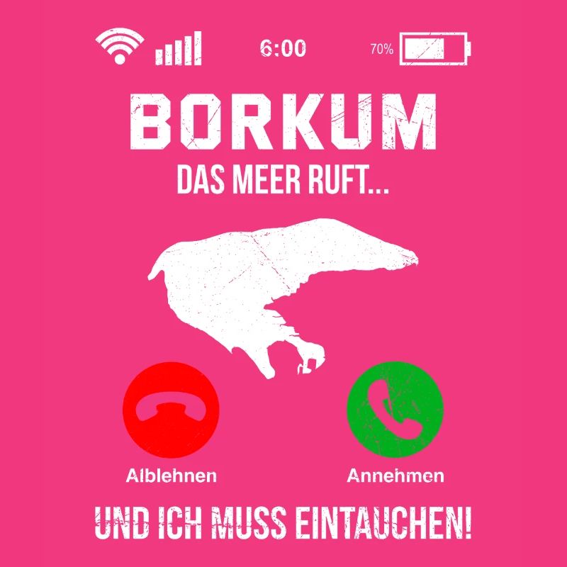 Nordsee BORKUM DAS MEER RUFT ICH MUSS EINTAUCHEN