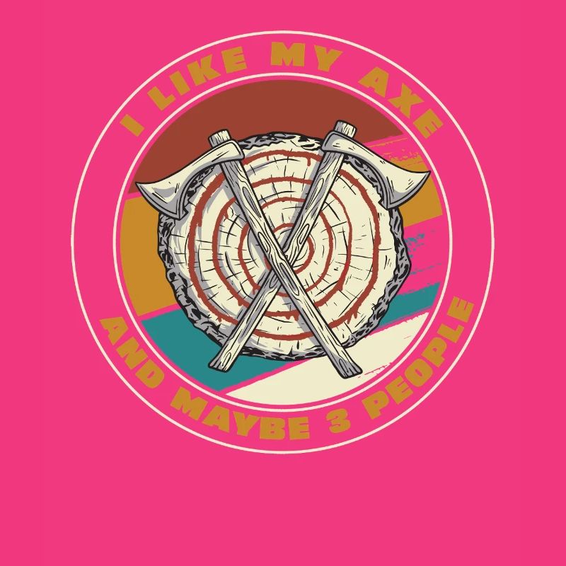 Axe Targets Retro Patch